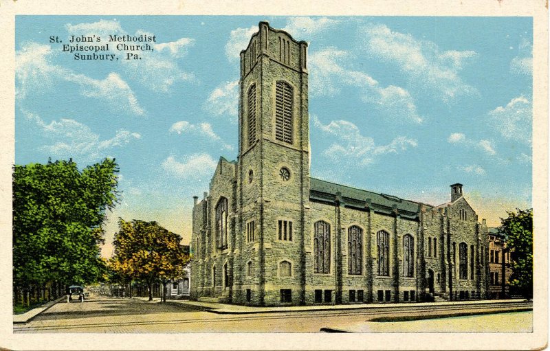 PA - Sunbury. St John's Methodist Episcopal Church