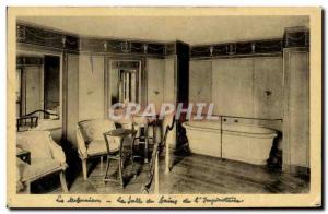 Old Postcard Chateau De Malmaison the Bathroom L & # 39imperatice