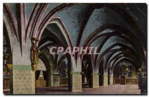 Belgium Belgie Aachen Old Postcard Kaisersaal im Rathaus