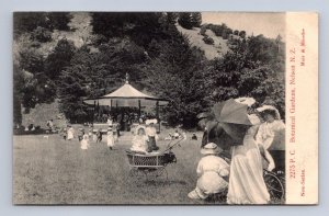 BOTANICAL GARDENS NELSON NEW ZEALAND POSTCARD (c.1910)