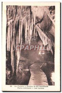 Cave Betharram Old Postcard lower part Tears