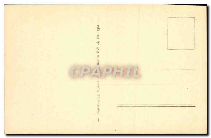 Old Postcard Schloss Sanssouci Potsdam