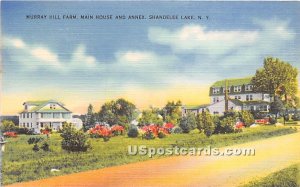 Murray Hill Farm - Shandelee Lake, New York NY Postcard