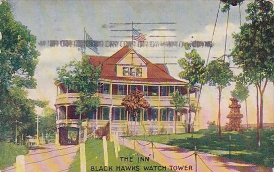 The Inn Black Hawks Watch Tower Rock Island Illinois 1912