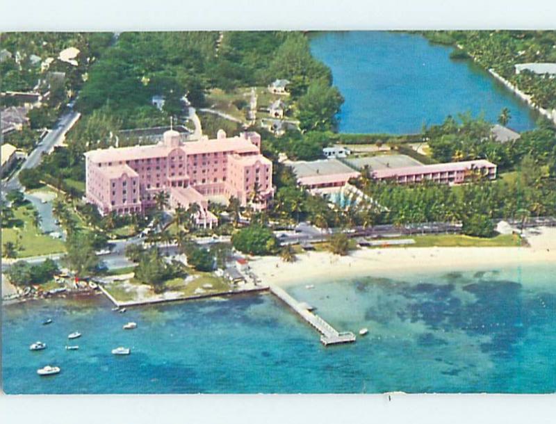 Pre-1980 HOTEL SCENE Nassau Bahamas F6336