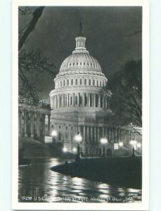 Pre-1950 rppc NICE VIEW Washington DC W0775
