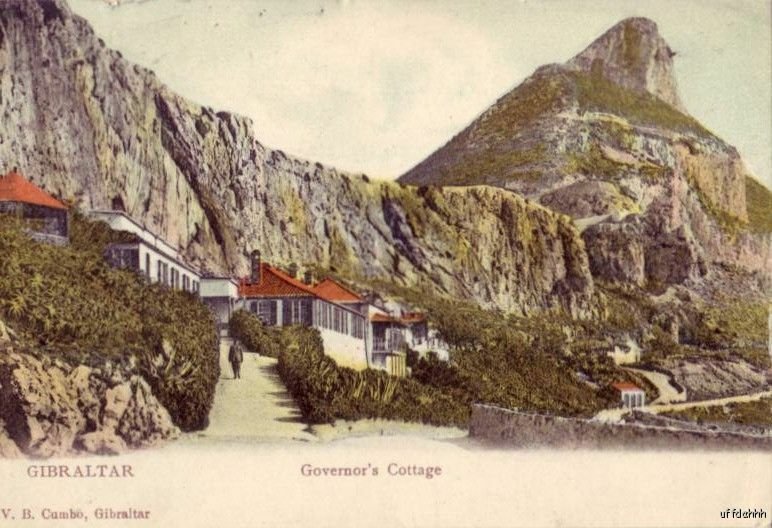 GIBRALTAR GOVERNOR'S COTTAGE