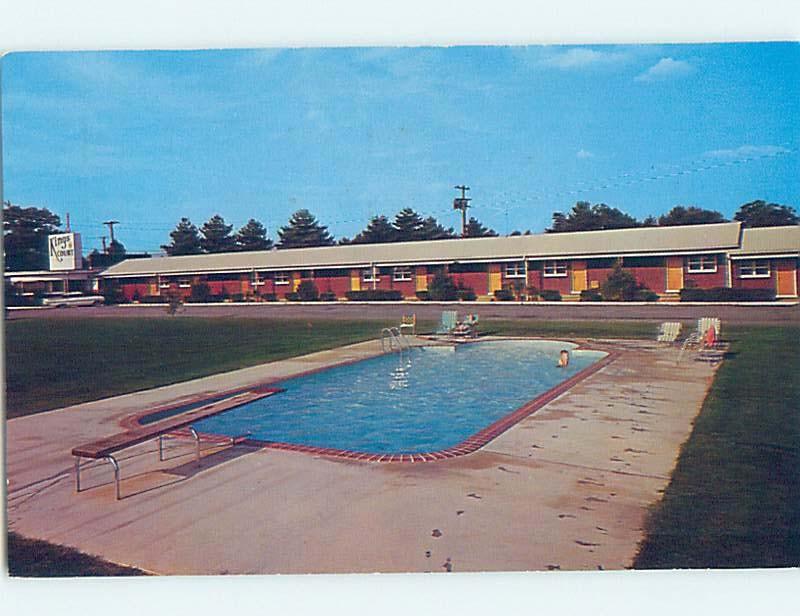 Pre-1980 MOTEL SCENE Greenville South Carolina SC G7553