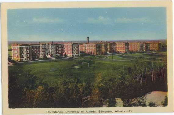 Dormitories University of Alberta Edmonton Alberta AB , White Border