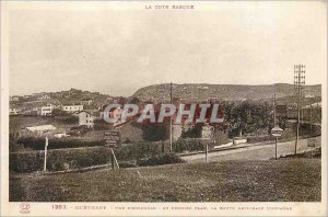 Postcard Old Guethary view of the First Plan Together National Road Spain Hot...