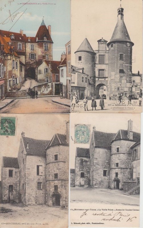 PRISONS FRANCE 62 Vintage Postcards pre-1940 (L2856)