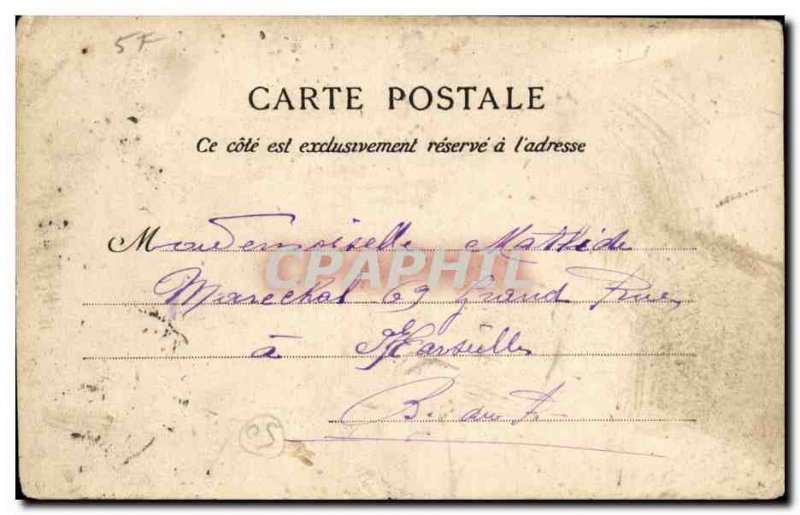 Mont Saint Michel Old Postcard