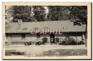 Postcard Old Army Barracks Camp Mourmelon Canteen Zurich area