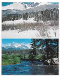Colorado Rocky Mountain National Park Postcards Mike Roberts