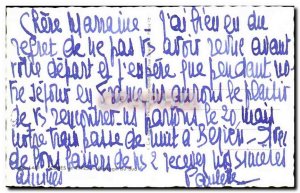 Old Postcard Southern Tunisia Landscape