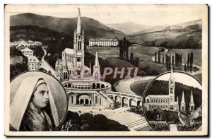 Modern Postcard Remembrance of Our Lady of Lourdes
