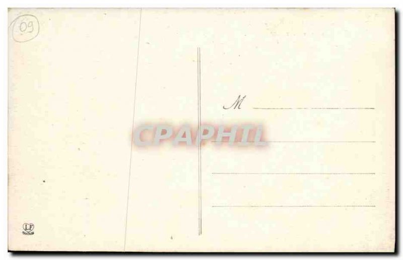 Old Postcard Chateau De Foix