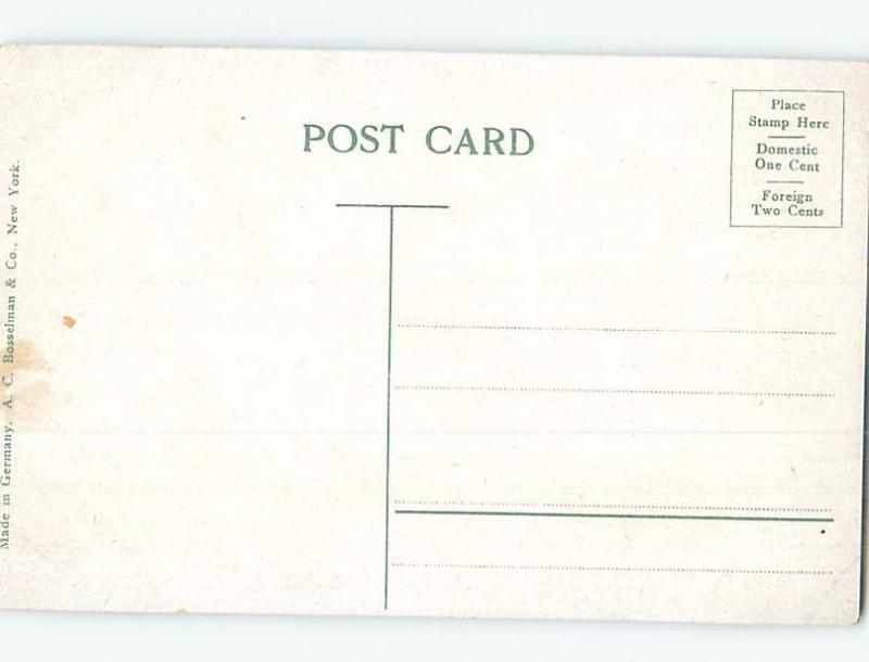 Unused Divided-Back LIBRARY SCENE Green Bay Wisconsin WI d6123