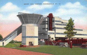 Sentry Coal Company Madisonville Kentucky linen postcard