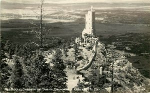 Sanborn RPPC S-954 Will Rogers Shrine of the Sun Cheyenne Mt Colorado Springs CA