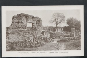 Shropshire Postcard - Viroconium, Wall of Basilica, Baths & Hypocaust RS12767