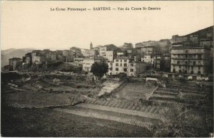 CPA CORSE SARTENE Vue du Cours St-D. (804715)