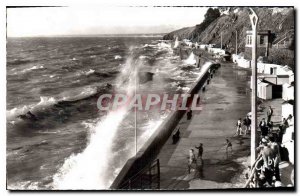 Old Postcard Granville Manche Gusset Plate bad