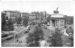 uk31582 hyde park corner london real photo uk