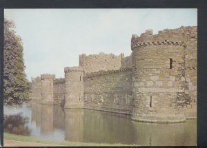 Wales Postcard - Beaumaris Castle, Gwynedd - The Outer Curtain Wall   T8884