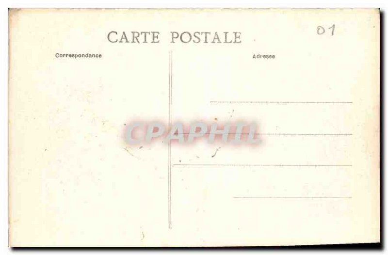 Old Postcard Divonne les Bains Temple