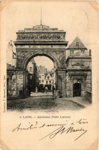 CPA LAON Ancienne Porte Luceau (665690)