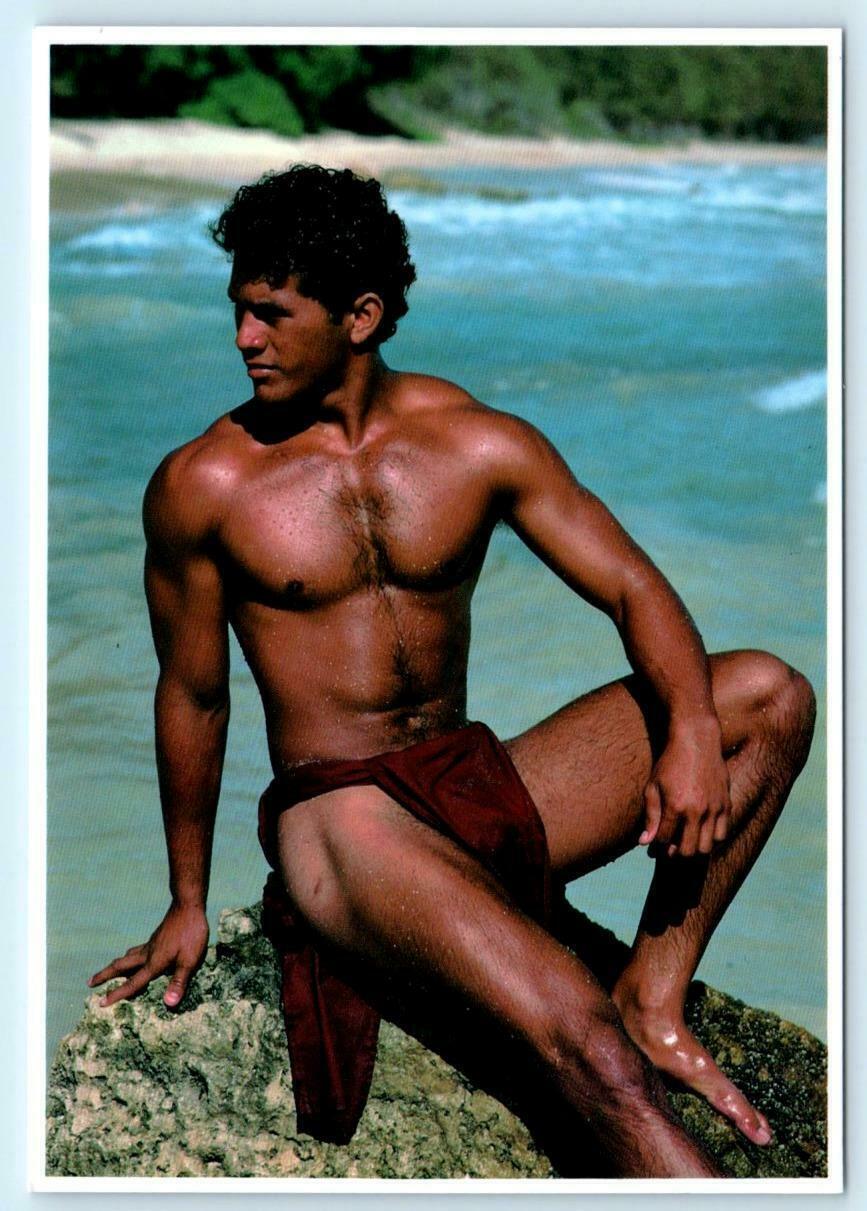 South Seas Island Men BEEFCAKE Sexy Risque Loincloth HI 1990 - 4"x6" Postcard | United States - Hawaii - Other, Postcard / HipPostcard South Seas Island Men BEEFCAKE Sexy Risque Loincloth HI 1990 - 4"x6" Postcard | United States - Hawaii - Other, Postcard / HipPostcard