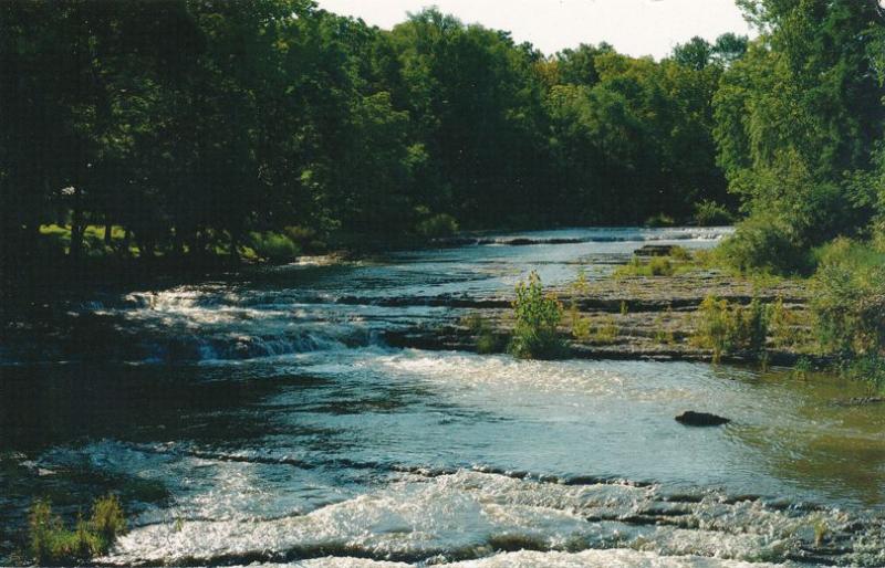 Honeoye Creek at North Bloomfield near Honeoye Falls NY, New York