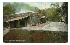 PA - Allentown. Lime Kiln ca 1910