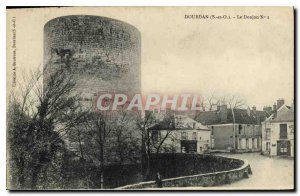 Old Postcard Dourdan S and O Le Donjon
