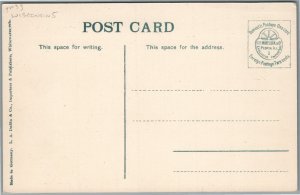 WHITEWATER WI MAIN STREET ANTIQUE POSTCARD