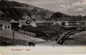 PC ADEN THE CRESCENT REAL PHOTO YEMEN (a31484)