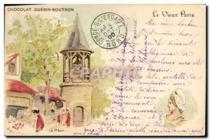 Old Postcard Old Paris Chocolate Guerin Boutron The pillory