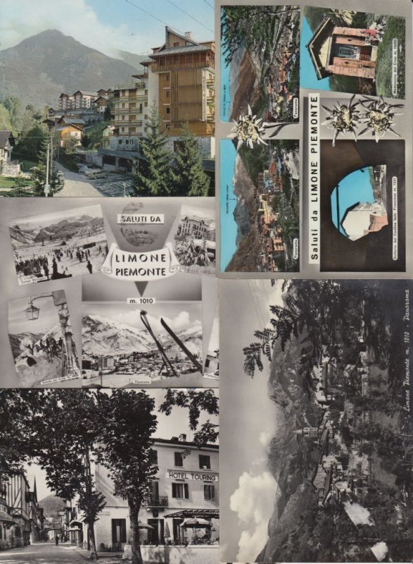 LIMONE PIEMONTE ITALY 24 Vintage Postcards mostly pre-1940-1960 (L3367) 