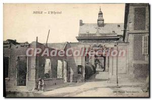 Postcard Old Nelse L'Hopital