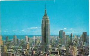 US Unused. New York, Empire State Building.  Skyline.