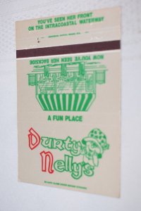 Durty Nelly's Fort Lauderdale Florida 40 Rear Strike Matchbook Cover