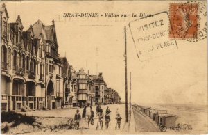 CPA BRAY-DUNES - Villas sur la Digue (127009)