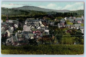 Ashland New Hampshire NH Postcard Birds Eye View Exterior Building c1910 Vintage