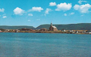 Canada Cheticamp Seen From Cheticamp Island Cabot Trail Cape Breton Nova Scotia