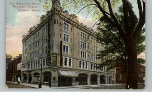 Boston MA Salvation Army c1910 Postcard