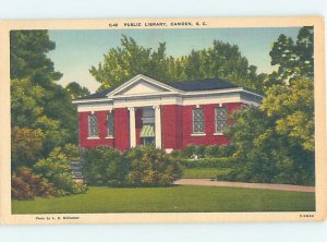 Linen LIBRARY SCENE Camden - Near Columbia South Carolina SC AF1542