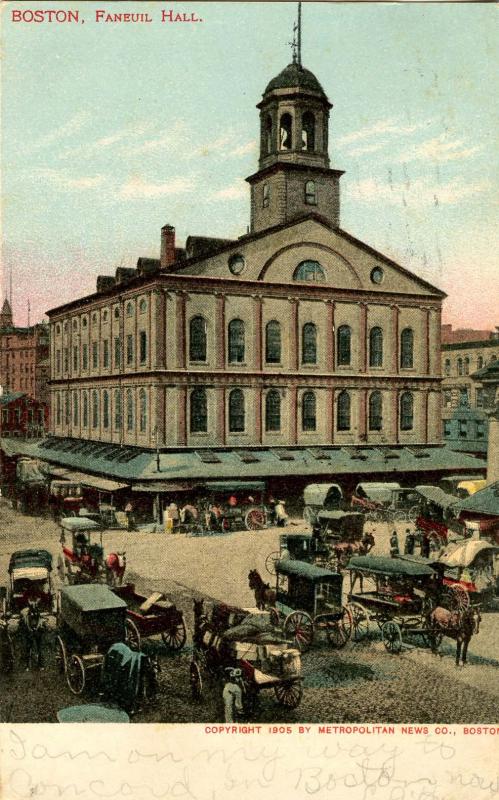 MA - Boston. Faneuil Hall