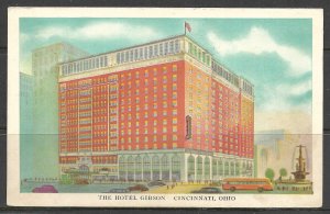 Ohio, Cincinnati - Hotel Gibson - [OH-061]