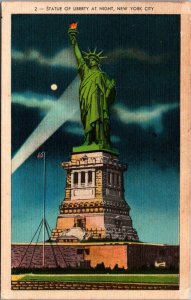 New York City Statue Of Liberty 1943